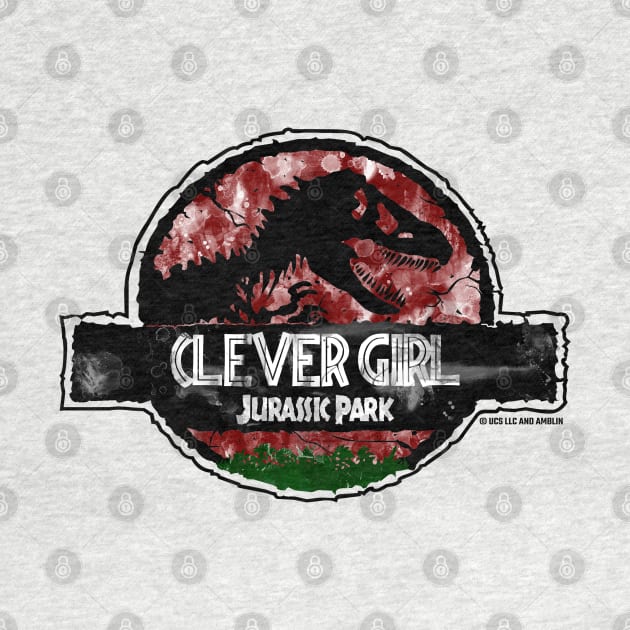 Jurassic Quote Logo - Clever Girl - Robert Muldoon by Jurassic Merch